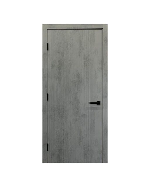Modern interior door PS -05 Concrete | A&E Modern Construction